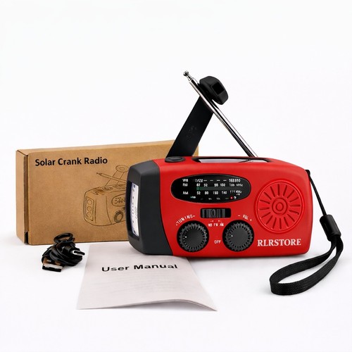 Emergency radio crank solar - emergency,